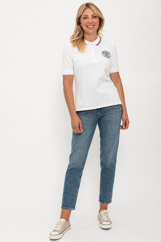 Polo blanc