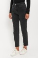 Jeans droit noir Carol Used Hellen