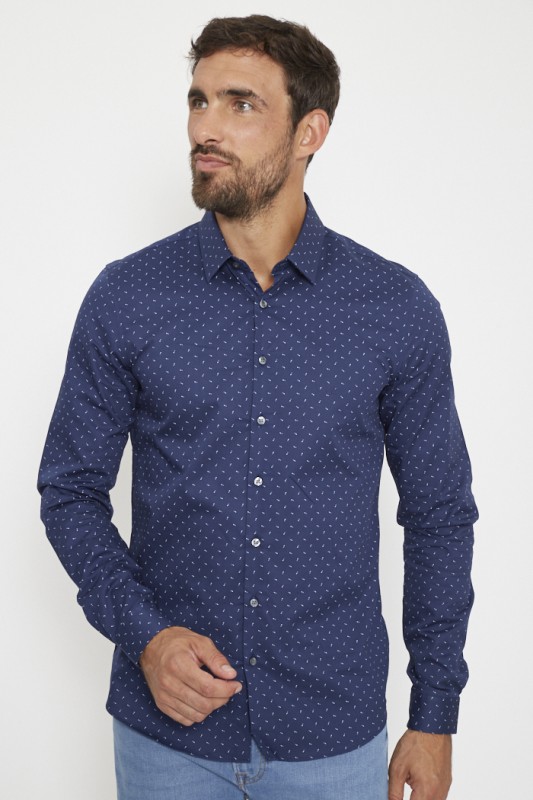 Chemise bleue
