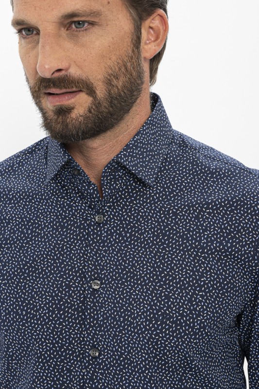Chemise à motifs