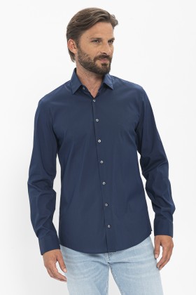 Chemise calvin klein homme bleu new arrivals