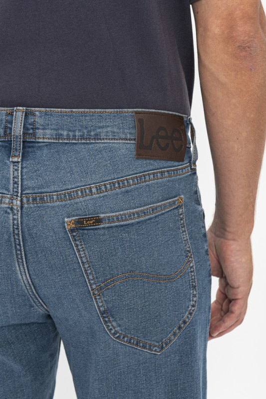 Jeans Daren regular Mid Worn Tinted homme coton et élasthanne