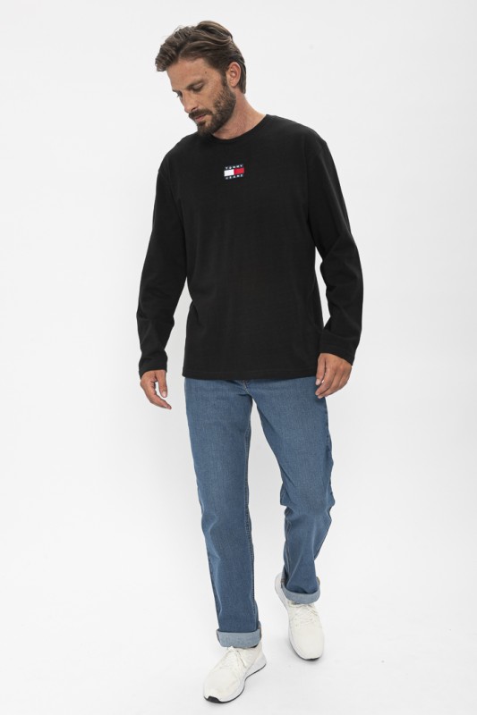 Jeans relaxed west bleu denim