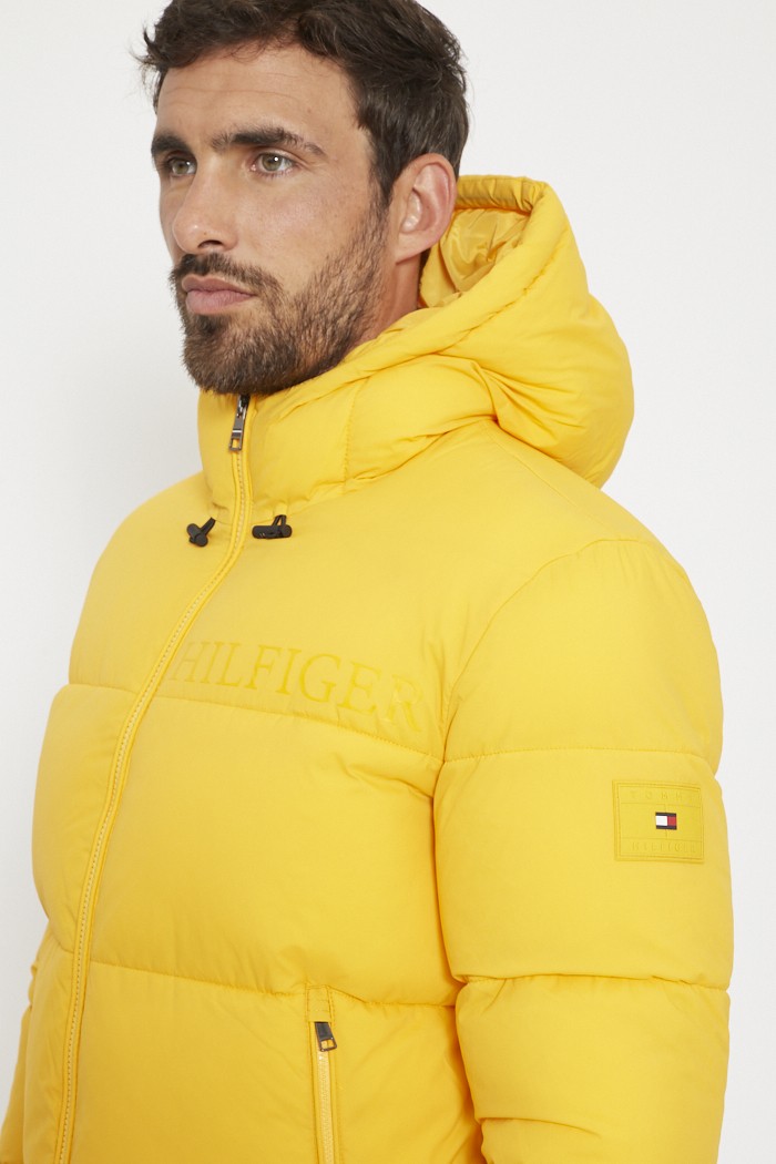 Doudoune jaune Tommy Hilfiger Destock Jeans
