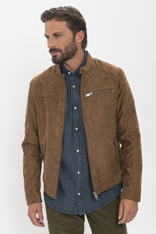Veste en suédine Jack & Jones | Destock Jeans