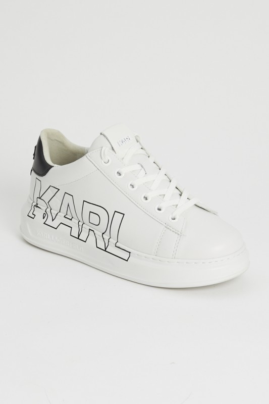 Baskets blanches Karl Lagerfeld Destock Jeans
