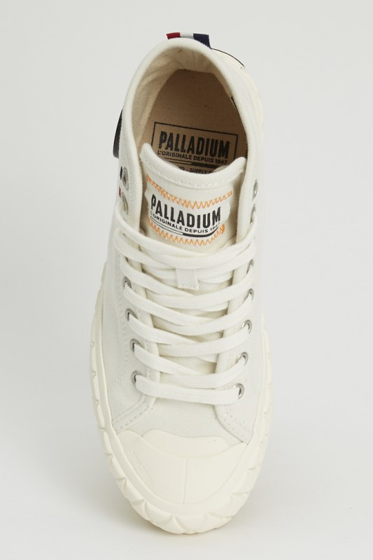 Baskets blanches Destock Jeans