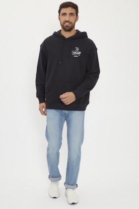 Sweat à capuche imprimé