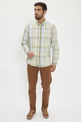 Chemise à carreaux