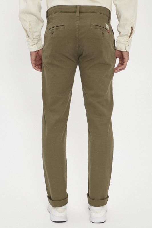 Pantalon chino kaki