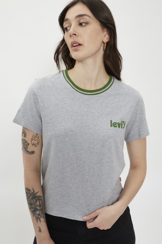 T-shirt Gris Dickies Avec Logo - Taille M Homme - Neuf Sans Étiquettes