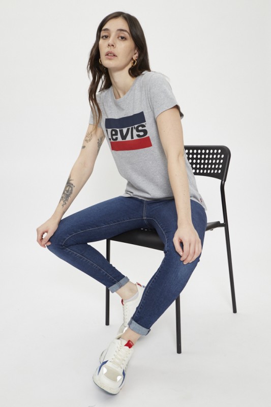 Jeans super skinny brut denim femme
