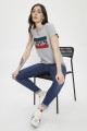 Jeans mile high super skinny bleu foncé