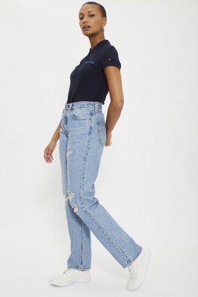 Polo bleu marine