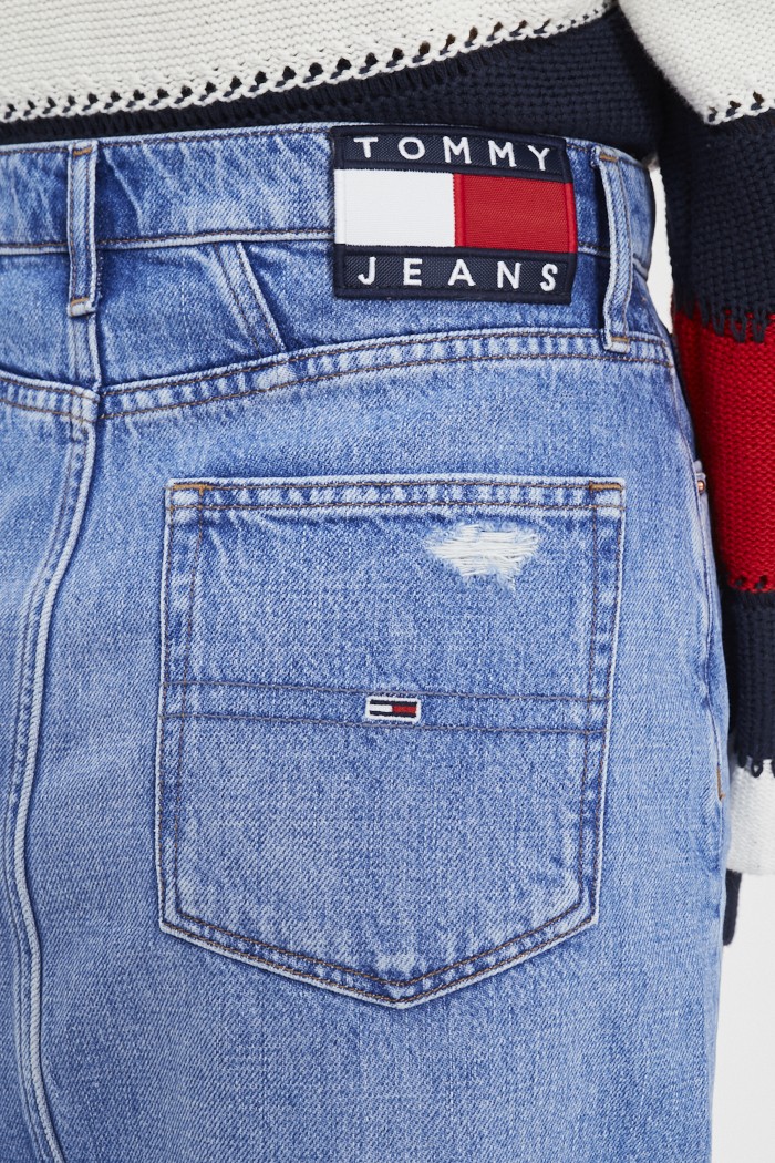 Jupe en jean Tommy Hilfiger Destock Jeans
