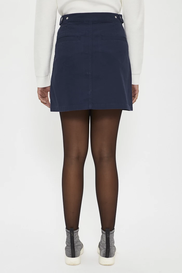 Jupe Pantalon Gloria Vanderbilt Pennie - Bleu Marine - Taille 12 - Occasion Parfait État