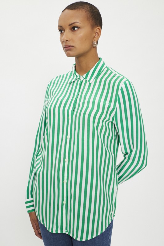 Chemise à rayures