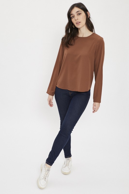 Jeans scarlett skinny bleu denim femme Lee