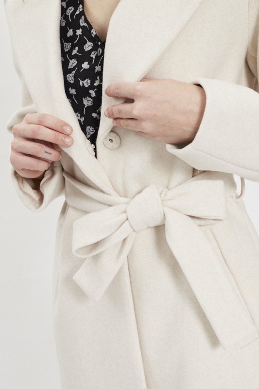 Manteau blanc