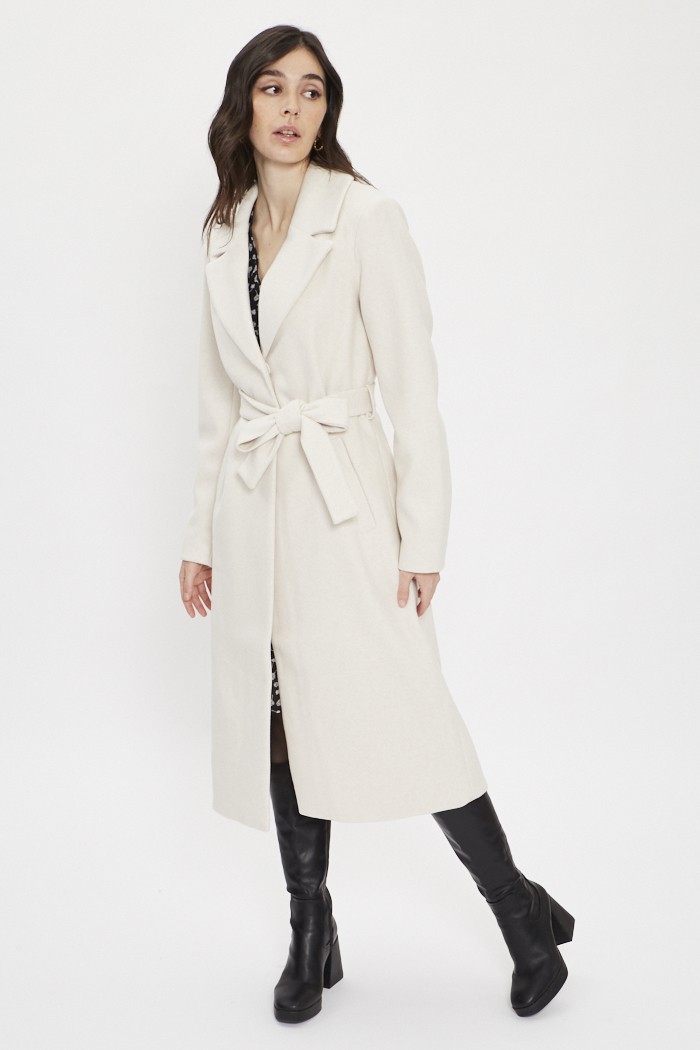 manteau blanc