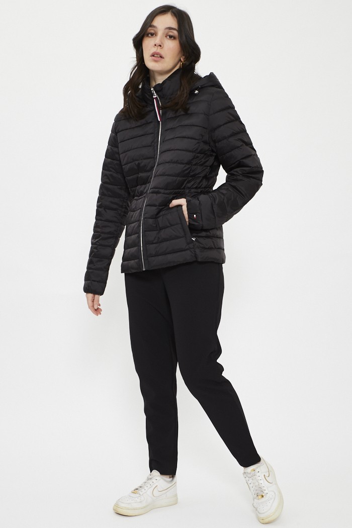 Doudoune noire Tommy Hilfiger Destock Jeans