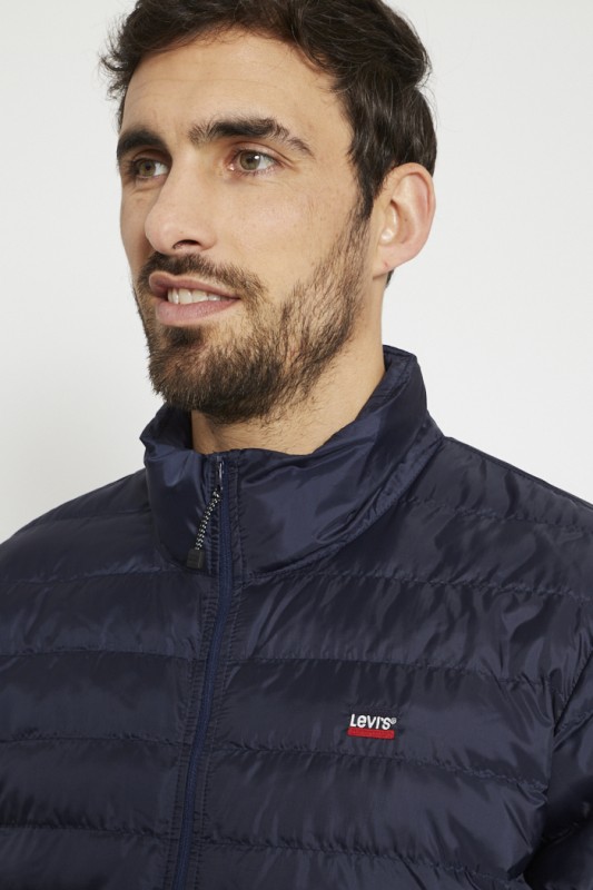 Doudoune légère bleue