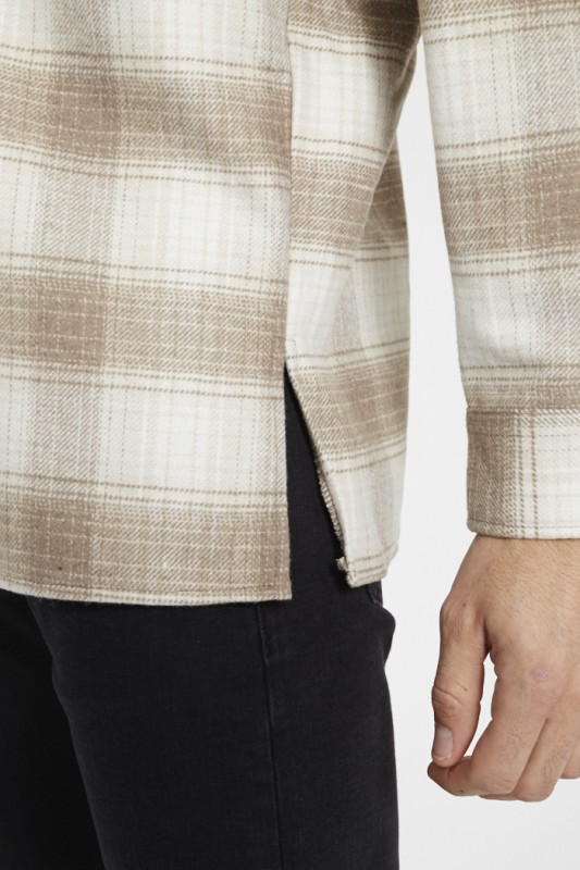 Surchemise à Carreaux Drôle De Monsieur Taille L - Neuf Avec Étiquettes - Bleu