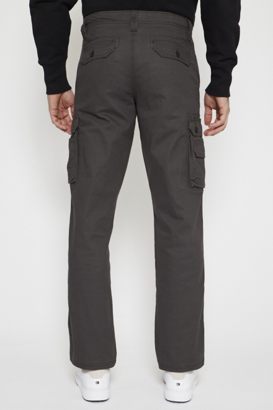 Pantalon cargo gris Wyoming