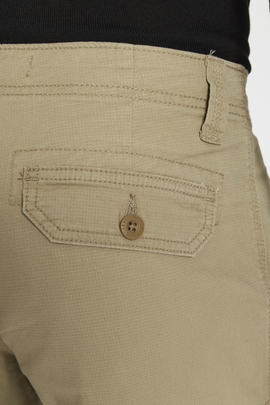 Pantalon cargo beige coupe décontractée Wyoming