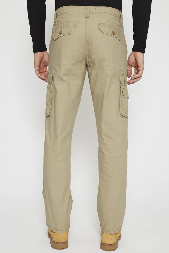 Pantalon Cargo New Man Homme - Beige - Taille W31/L40 - Occasion Très Bon état