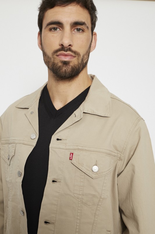 Veste beige coton & élasthanne Levi's