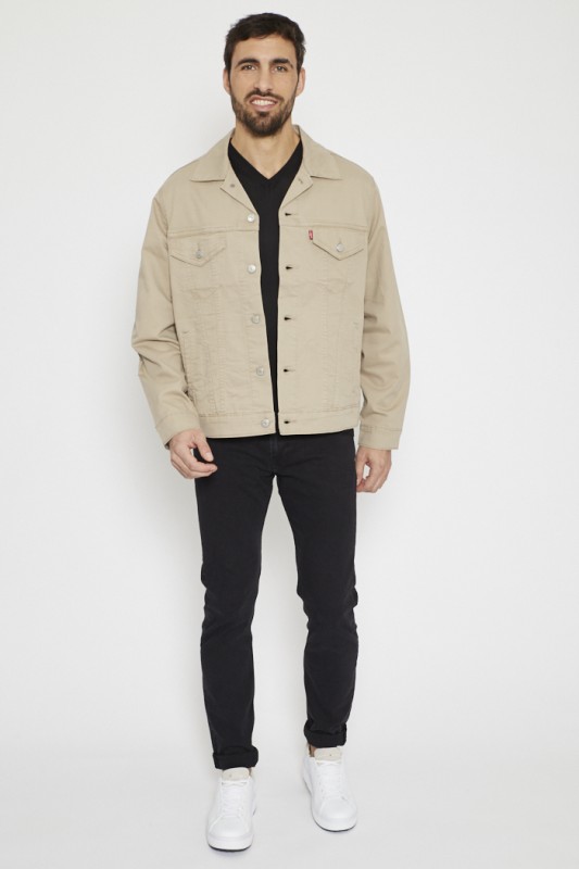 Veste beige coton & élasthanne Levi's