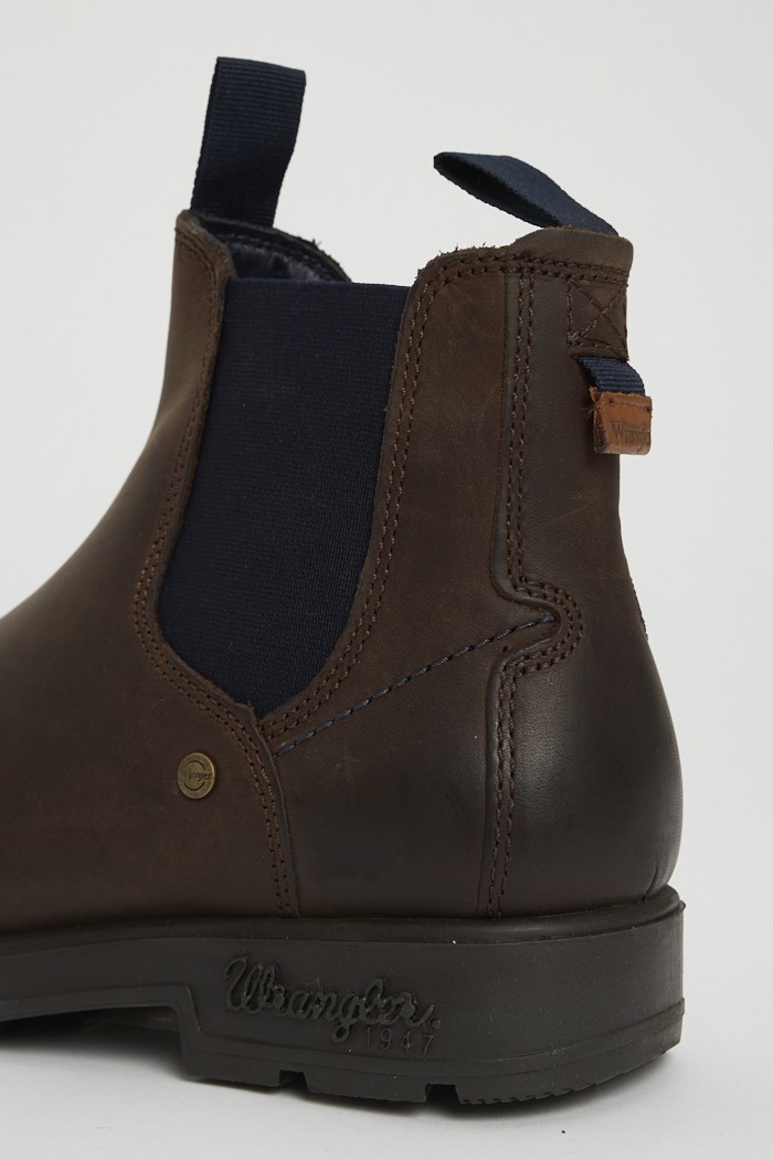 Bottines en cuir Wrangler Destock Jeans