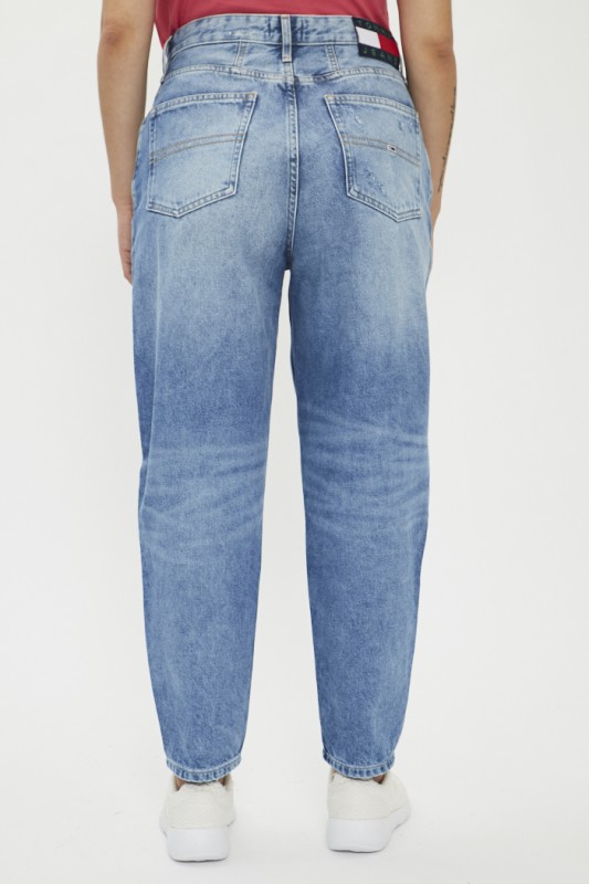 Jeans MOM délavé