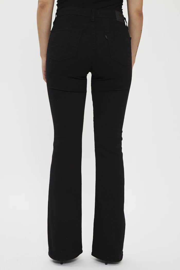 Flare Jeans Lejeans Preta Jeans 725 Bootcut Levi's Destock Jeans