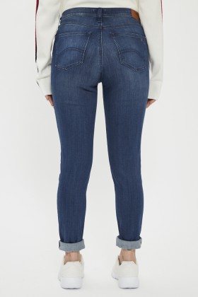 Jeans skinny délavé