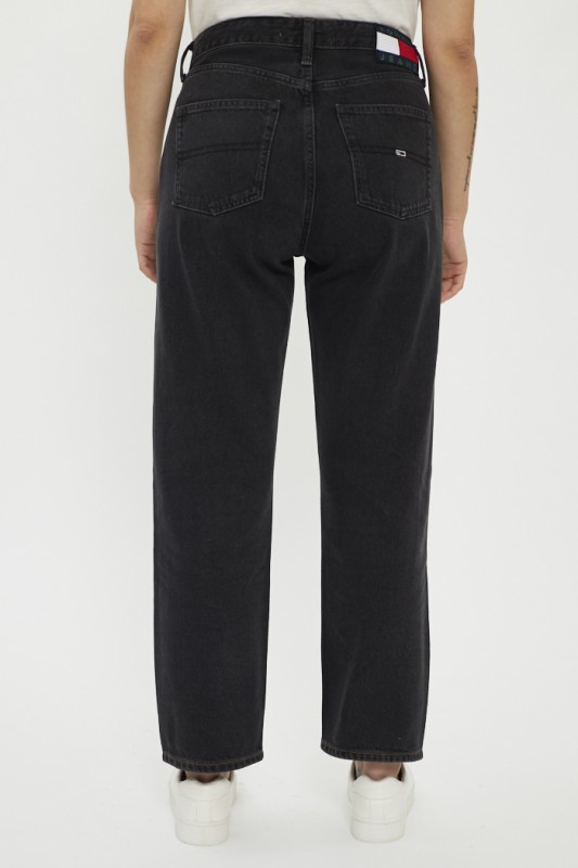 Jeans droit bicolore