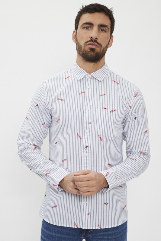 Chemise à rayures