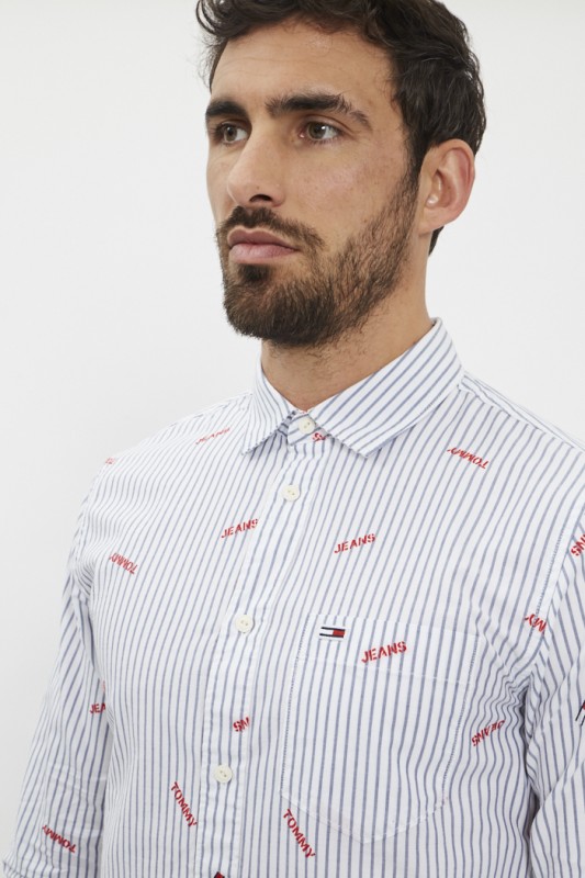Chemise à rayures