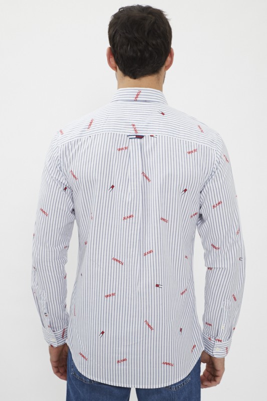 Chemise à rayures