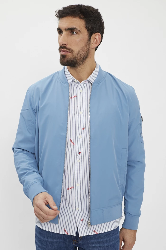 Bombers bleu ciel outlet