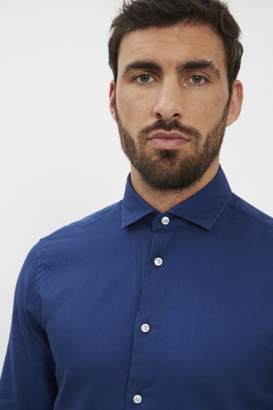Chemise bleue