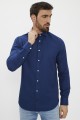 Chemise bleue