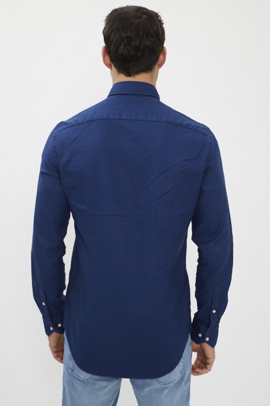Chemise bleue