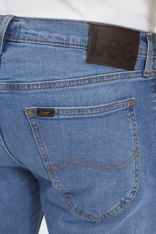 Jeans droit Daren Light Worn homme Lee coton mélangé