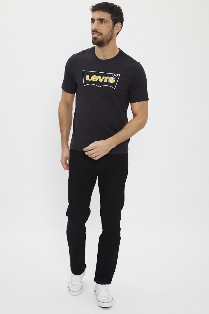 T-shirt Gremlins Noir - Col Rond, Design Vieilli Avec Gizmo, Pour Hommes, Neuf Avec étiquettes