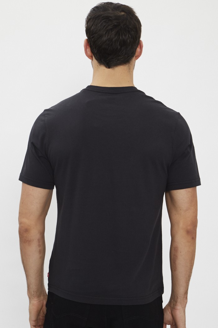 T-shirt Levi's Homme Blanc Col Rond Taille S - Coton Léger - Occasion état TB