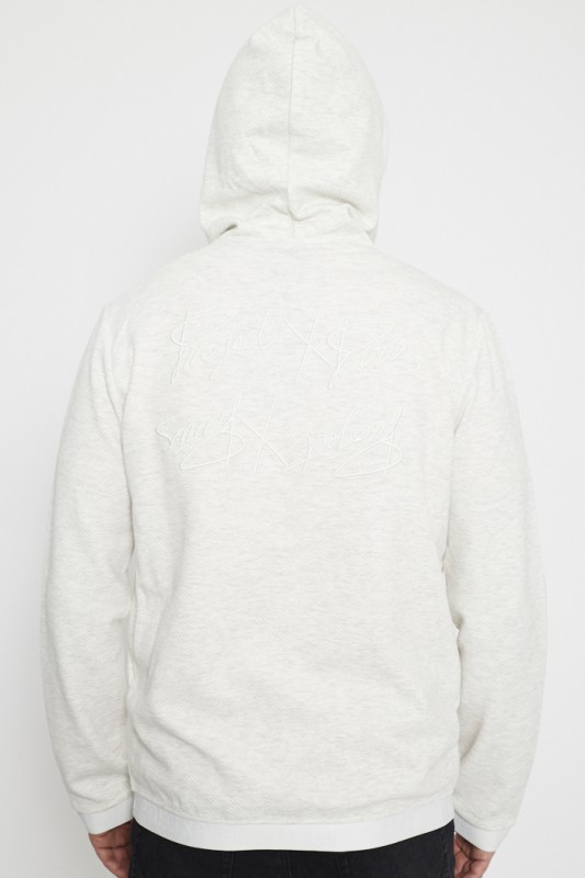 Sweat zippé à capuche