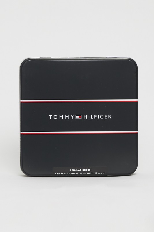 Coffret de 4 paires de chaussettes bleues