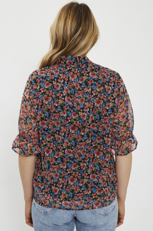 Blouse fleurie